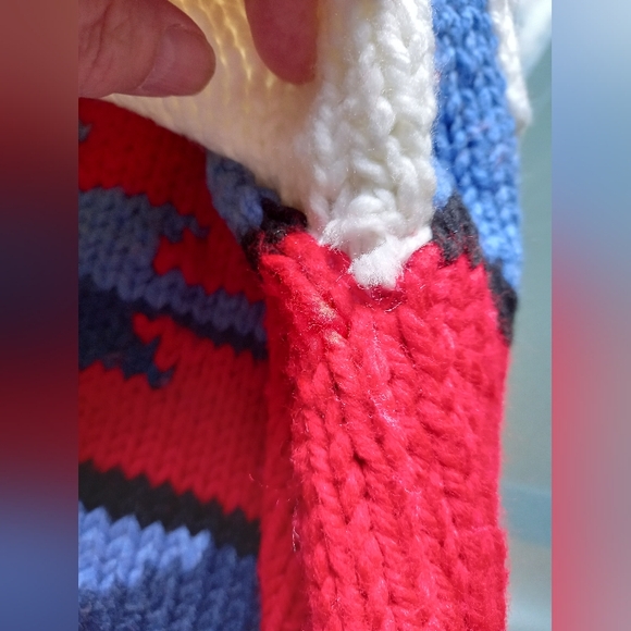 Handmade Acrylic Blend Sweater - Picture 4 of 4